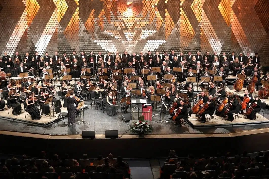 Concert photo: Angela Gheorghiu, Nayden Todorov & Sofia Philharmonic (25.02.2019)