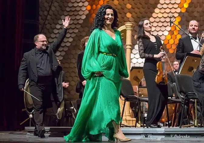 Concert photo: Angela Gheorghiu, Nayden Todorov & Sofia Philharmonic (25.02.2019)