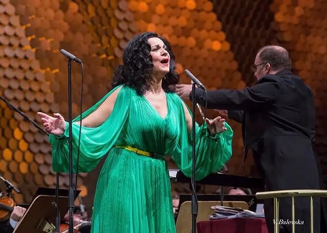Concert photo: Angela Gheorghiu, Nayden Todorov & Sofia Philharmonic (25.02.2019)