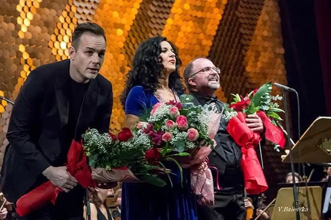 Concert photo: Angela Gheorghiu, Nayden Todorov & Sofia Philharmonic (25.02.2019)