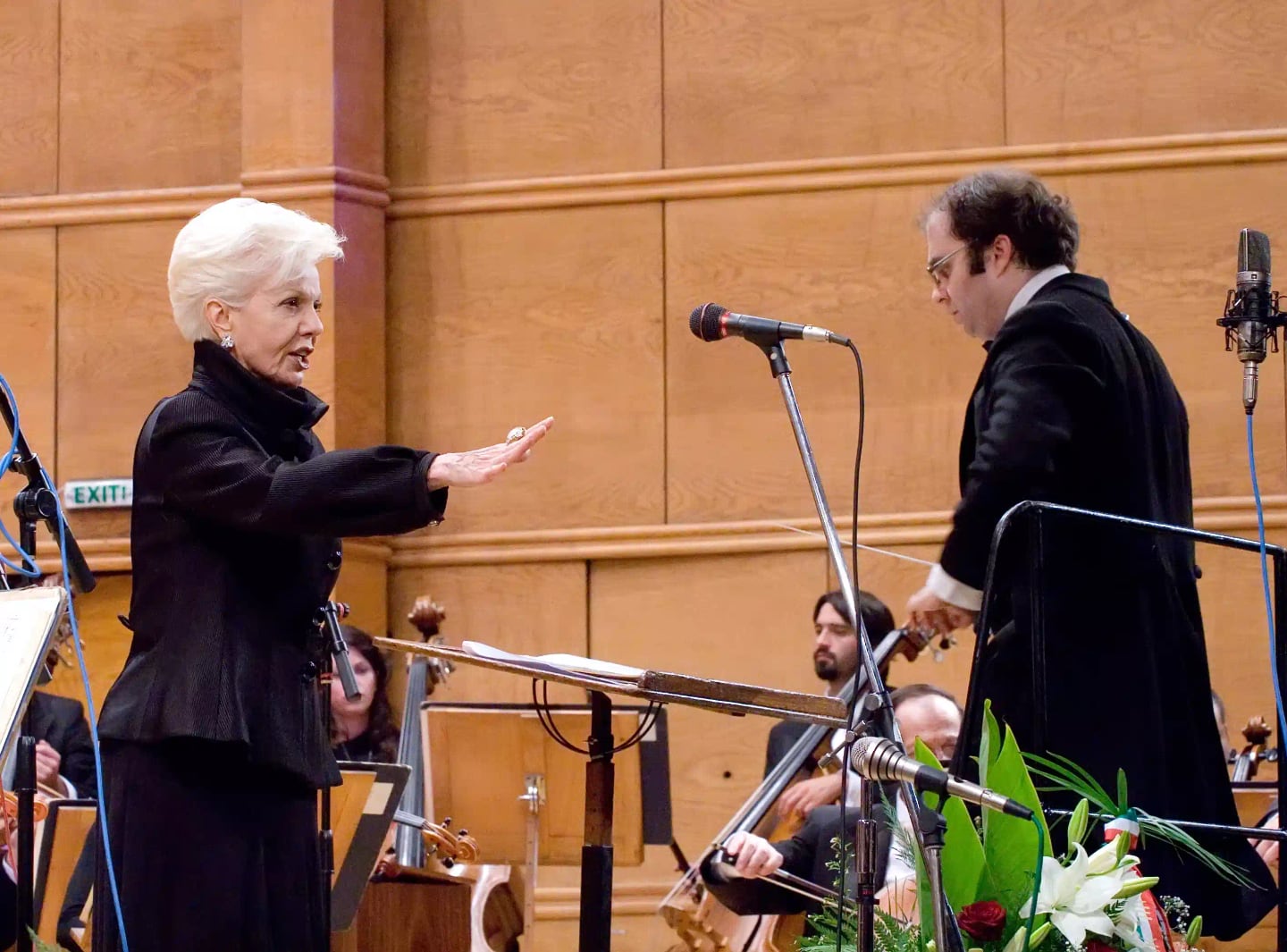 Concert photo: Raina Kabaivanska’s Masterclass – Gala Concert under the baton of Nayden Todorov (25.09.2008)