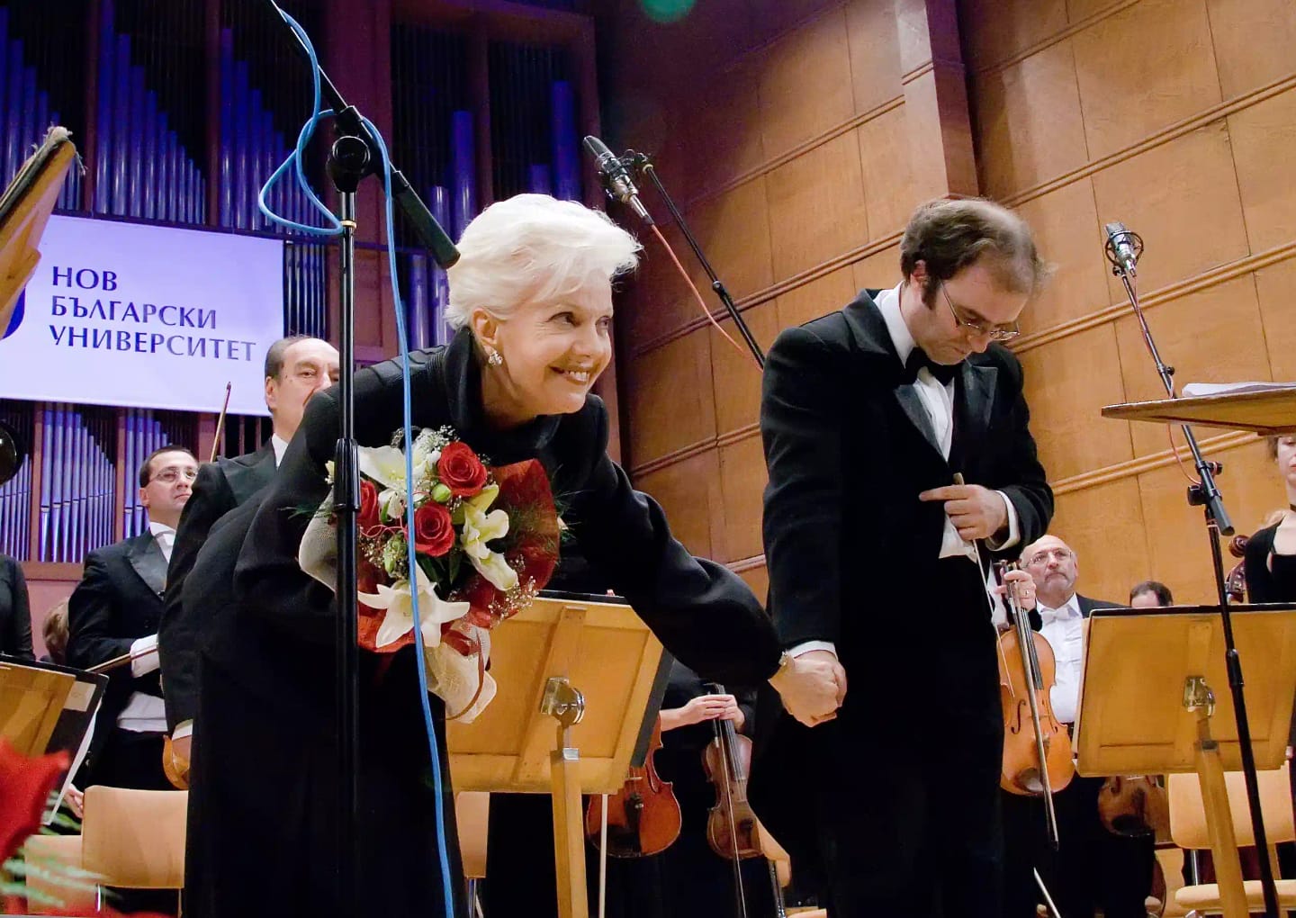 Concert photo: Raina Kabaivanska’s Masterclass – Gala Concert under the baton of Nayden Todorov (25.09.2008)