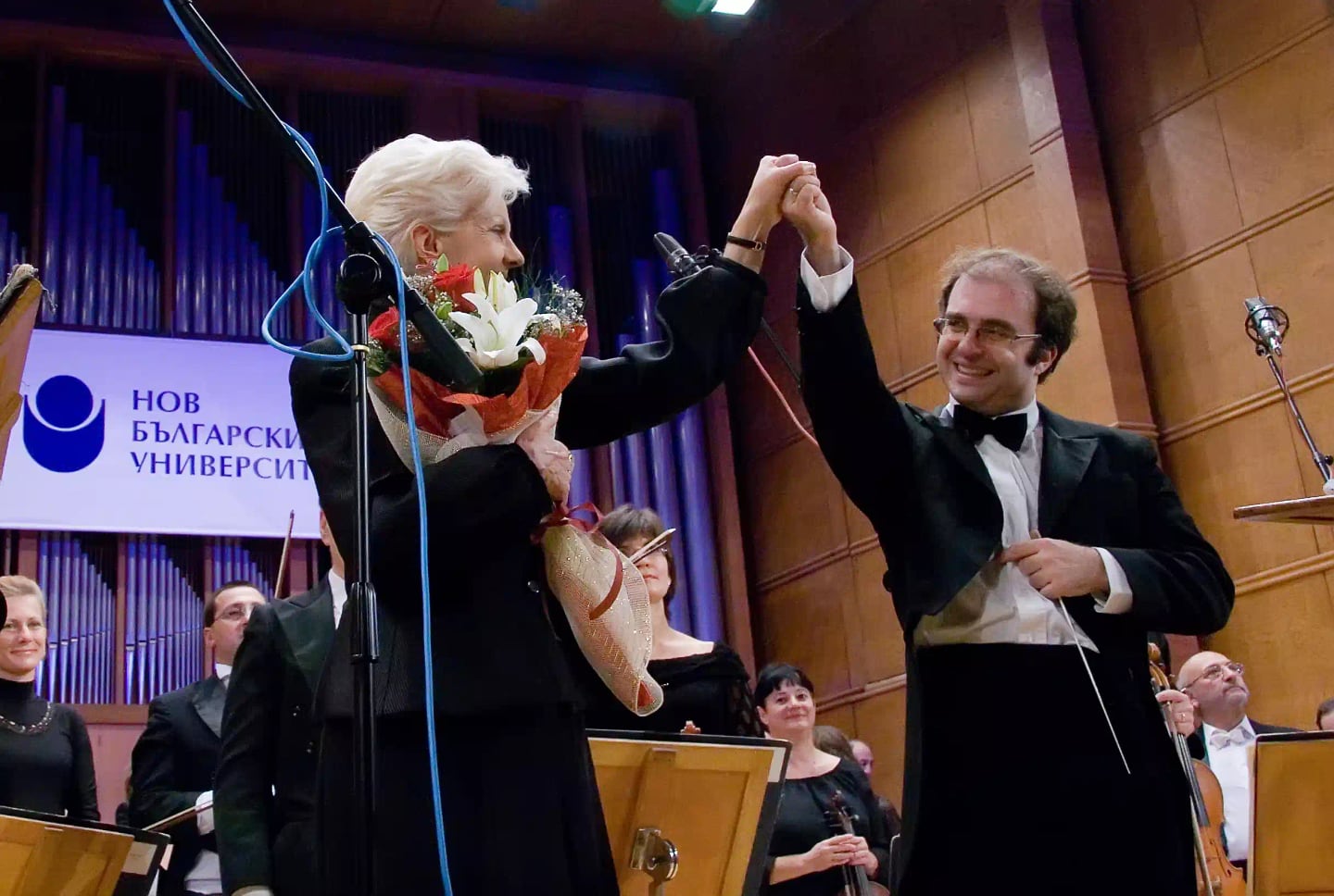Concert photo: Raina Kabaivanska’s Masterclass – Gala Concert under the baton of Nayden Todorov (25.09.2008)