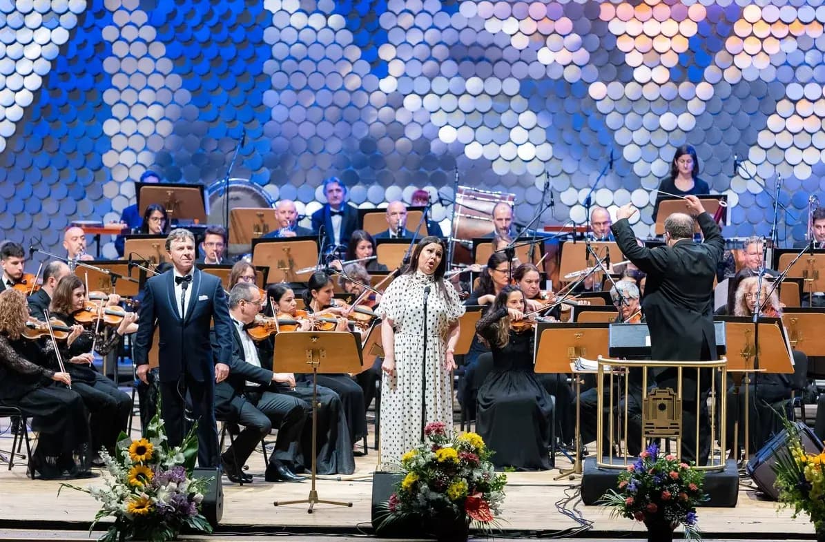 Снимка от концерт: Оперна гала с Роберто Аланя, Александра Кужак и Найден Тодоров (26.05.2023)