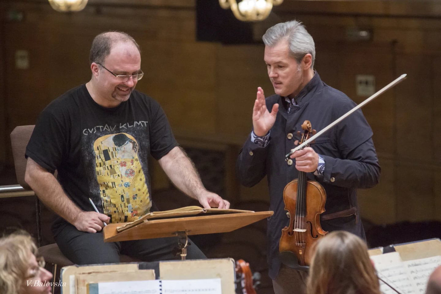 Concert photo: Vadim Repin Opens Sofia Philharmonic’s Season under the baton of Nayden Todorov (27.09.2018)