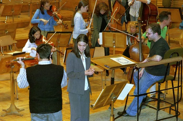 Concert photo: Sofia Philharmonic in Haskovo with Nayden Todorov (27.10.2004)