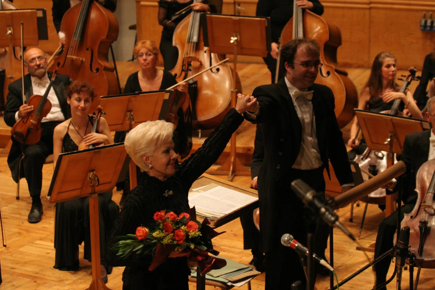 Concert photo: Raina Kabaivanska’s Masterclass – Gala Concert under the baton of Nayden Todorov (28.09.2006)