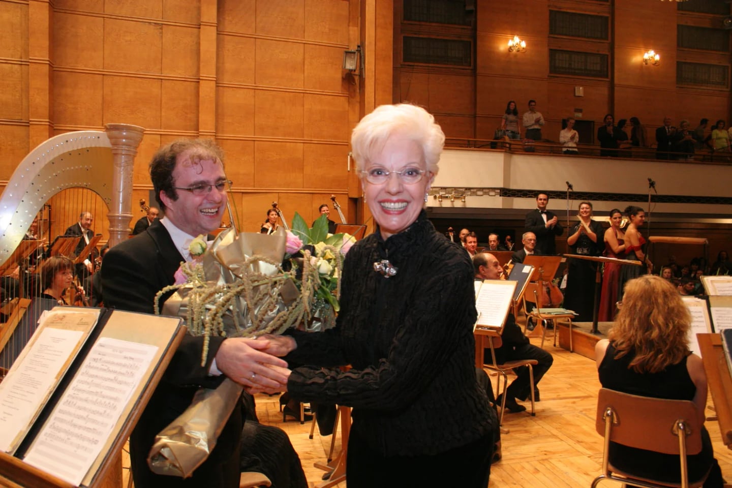 Concert photo: Raina Kabaivanska’s Masterclass – Gala Concert under the baton of Nayden Todorov (28.09.2006)