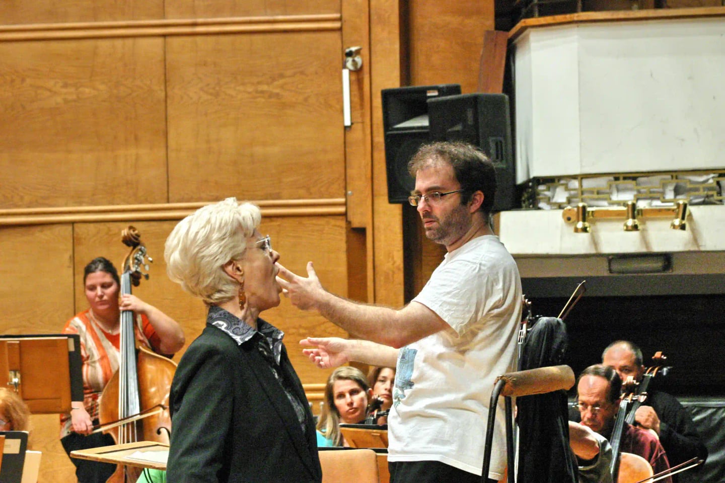 Concert photo: Raina Kabaivanska’s Masterclass – Gala Concert under the baton of Nayden Todorov (28.09.2006)