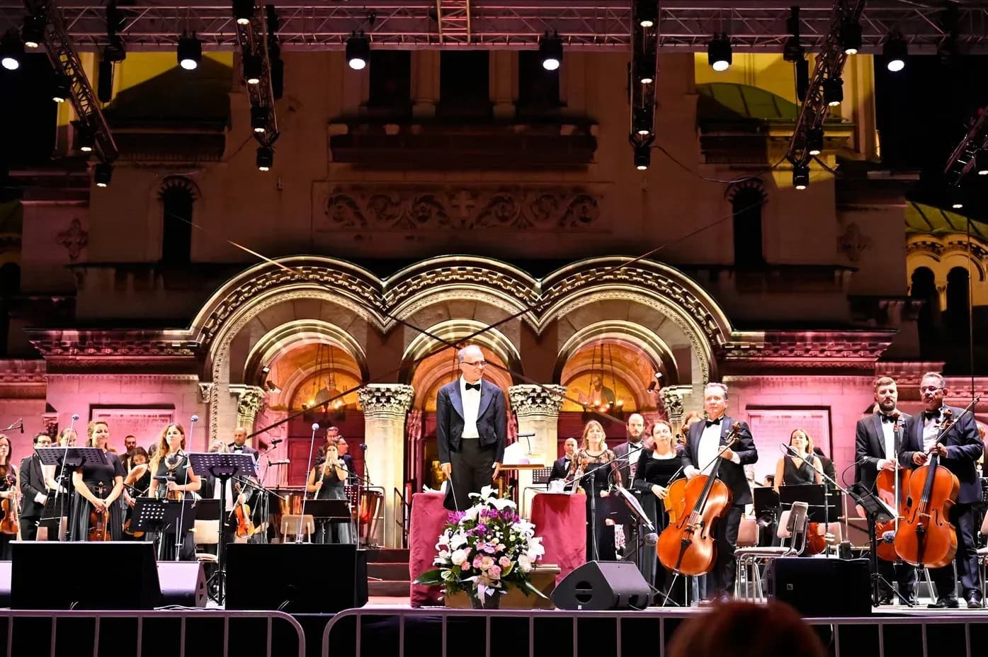Снимка от концерт: Големият финал с Хосе Карерас, Соня Йончева, Пласидо Доминго и Найден Тодоров (29.08.2025)