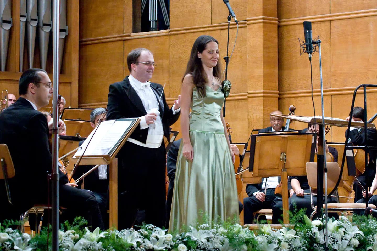 Concert photo: Masterclass of Raina Kabaivanska – Gala Concert under the baton of Nayden Todorov (30.09.2010)