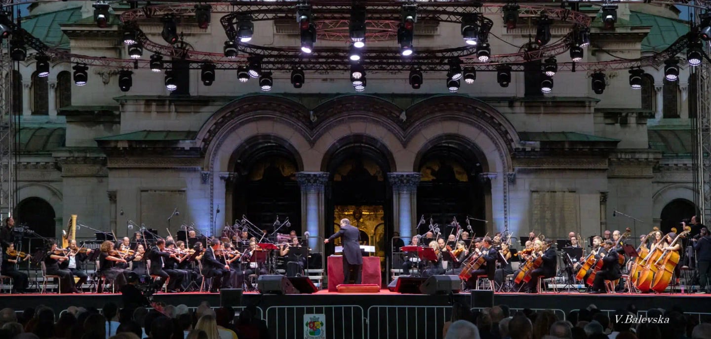 Concert photo: Sonya Yoncheva, Placido Domingo & Nayden Todorov (31.08.2021)