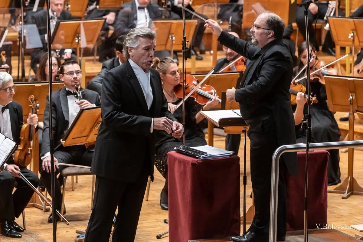 Concert photo: Thomas Hampson & Nayden Todorov (31.10.2021)