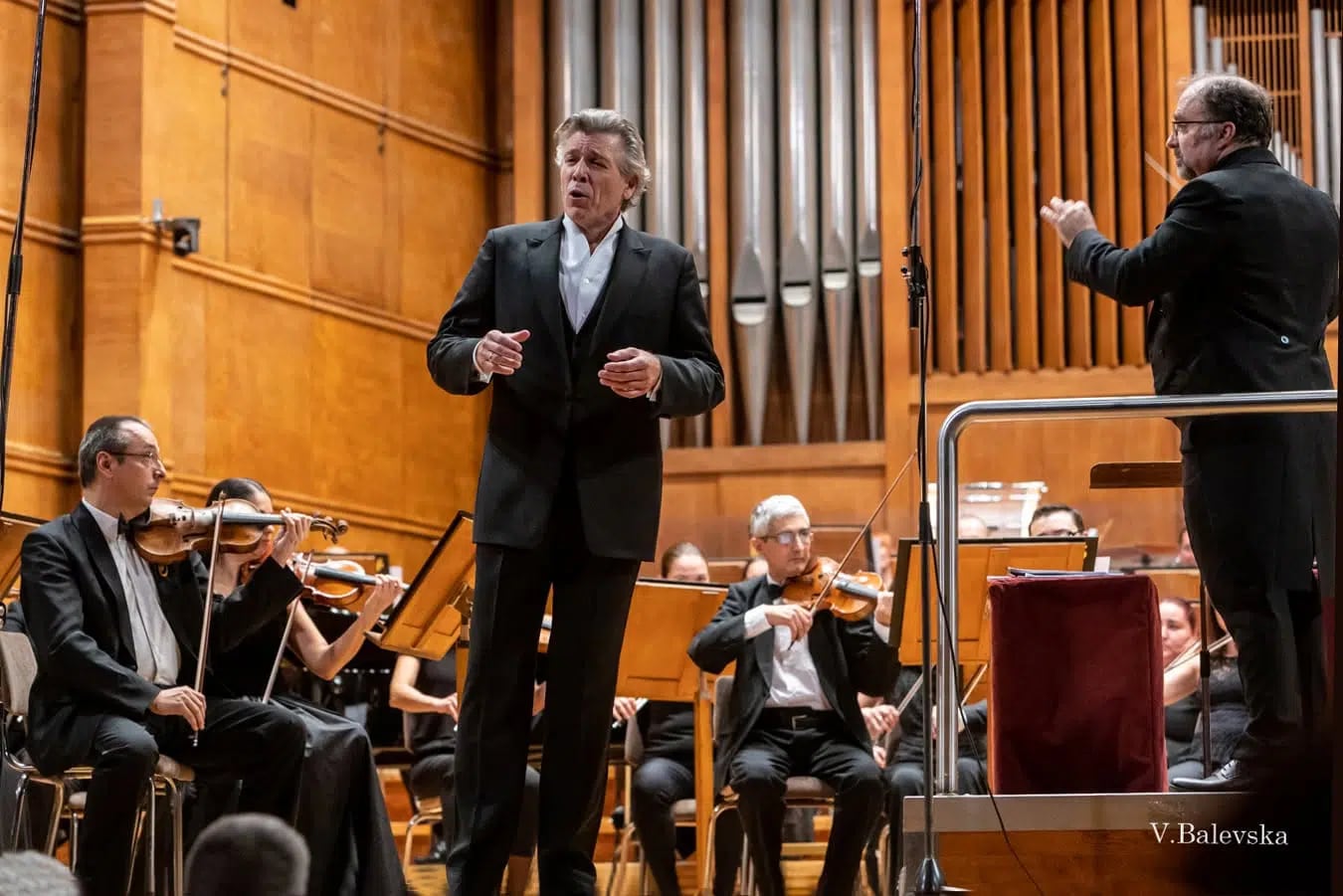 Concert photo: Thomas Hampson & Nayden Todorov (31.10.2021)