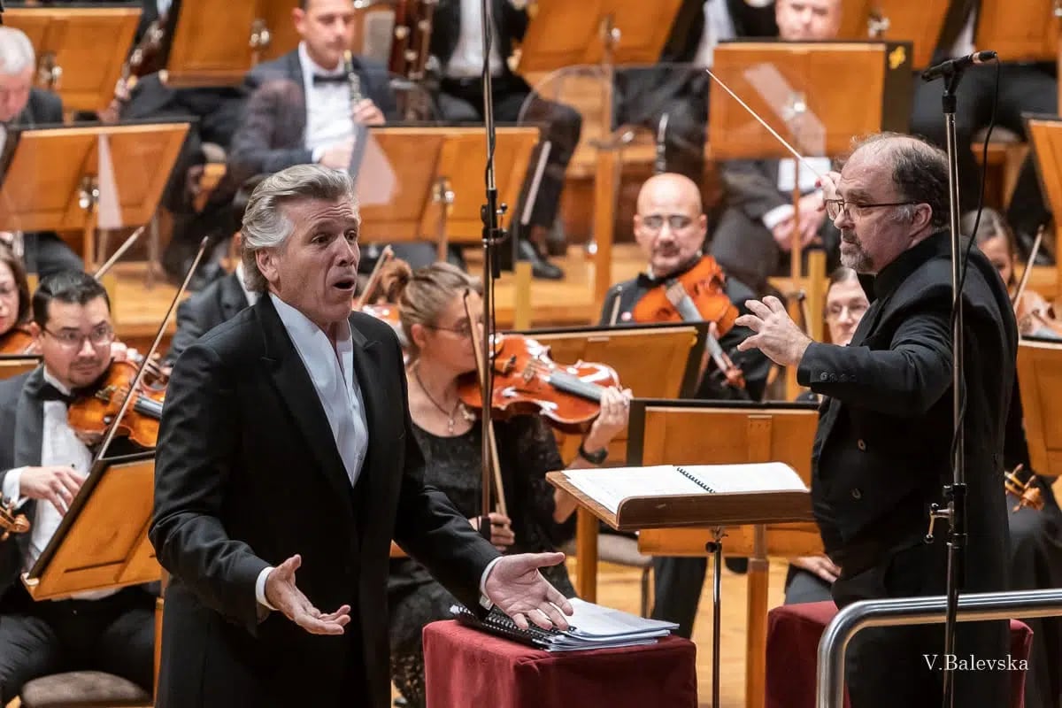 Concert photo: Thomas Hampson & Nayden Todorov (31.10.2021)