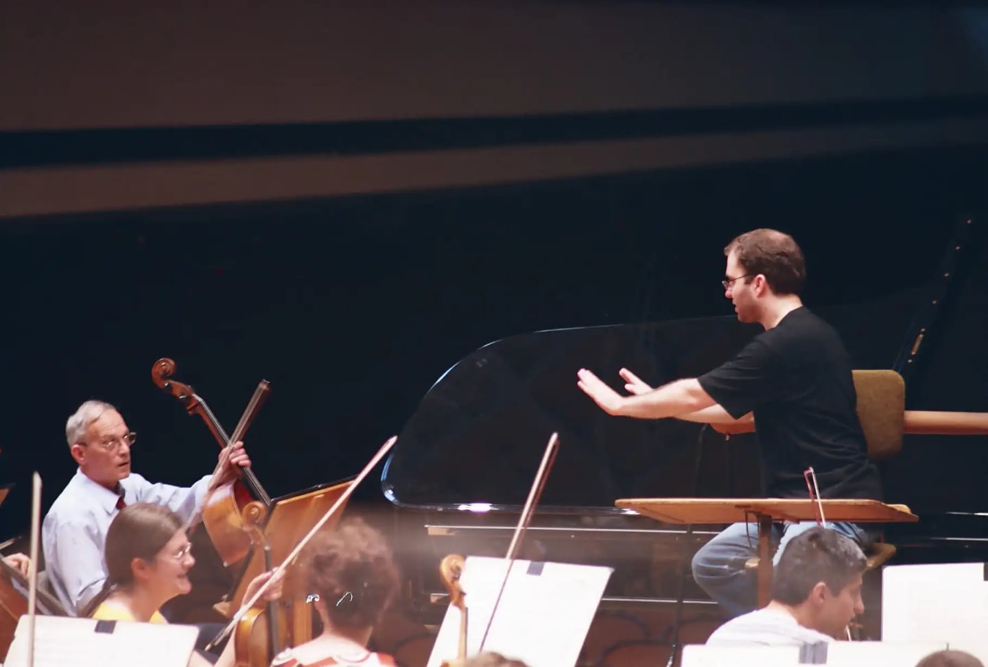 Concert photo: Nayden Todorov & Alexander Raychev Jr. (19.06.2005)