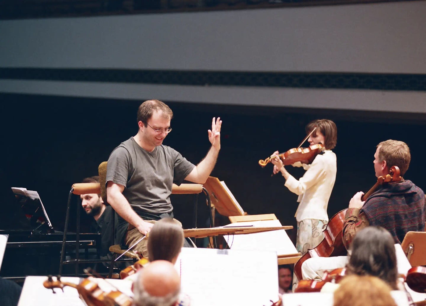 Concert photo: Symphony Concert with the music of Webber, Chuchkov & Gershwin under the baton of Nayden Todorov (24.03.2005)