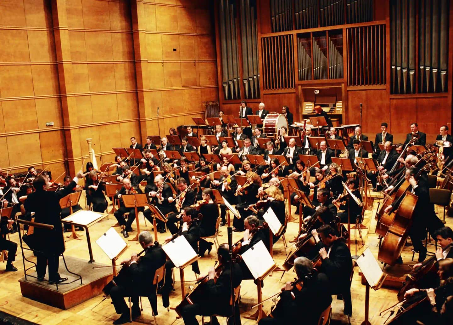 Concert photo: Symphony Concert with the music of Webber, Chuchkov & Gershwin under the baton of Nayden Todorov (24.03.2005)