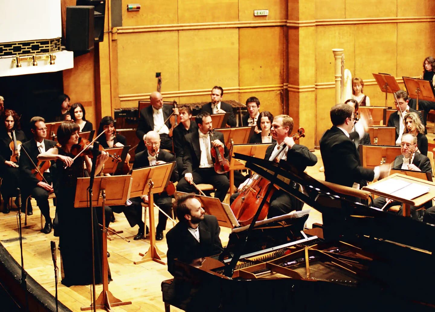 Concert photo: Symphony Concert with the music of Webber, Chuchkov & Gershwin under the baton of Nayden Todorov (24.03.2005)