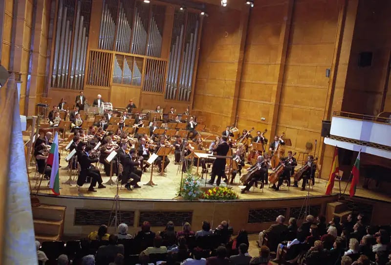 Concert photo: Concert – 75 Years Dimitar Tapkov & Spanish Music under the baton of Nayden Todorov (28.10.2004)