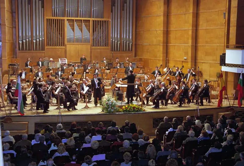 Concert photo: Concert – 75 Years Dimitar Tapkov & Spanish Music under the baton of Nayden Todorov (28.10.2004)