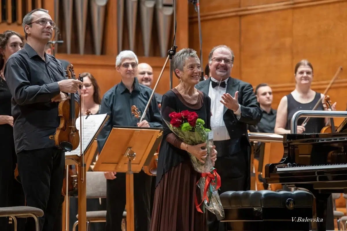 Concert photo: Maria João Pires & Nayden Todorov (19.06.2022)