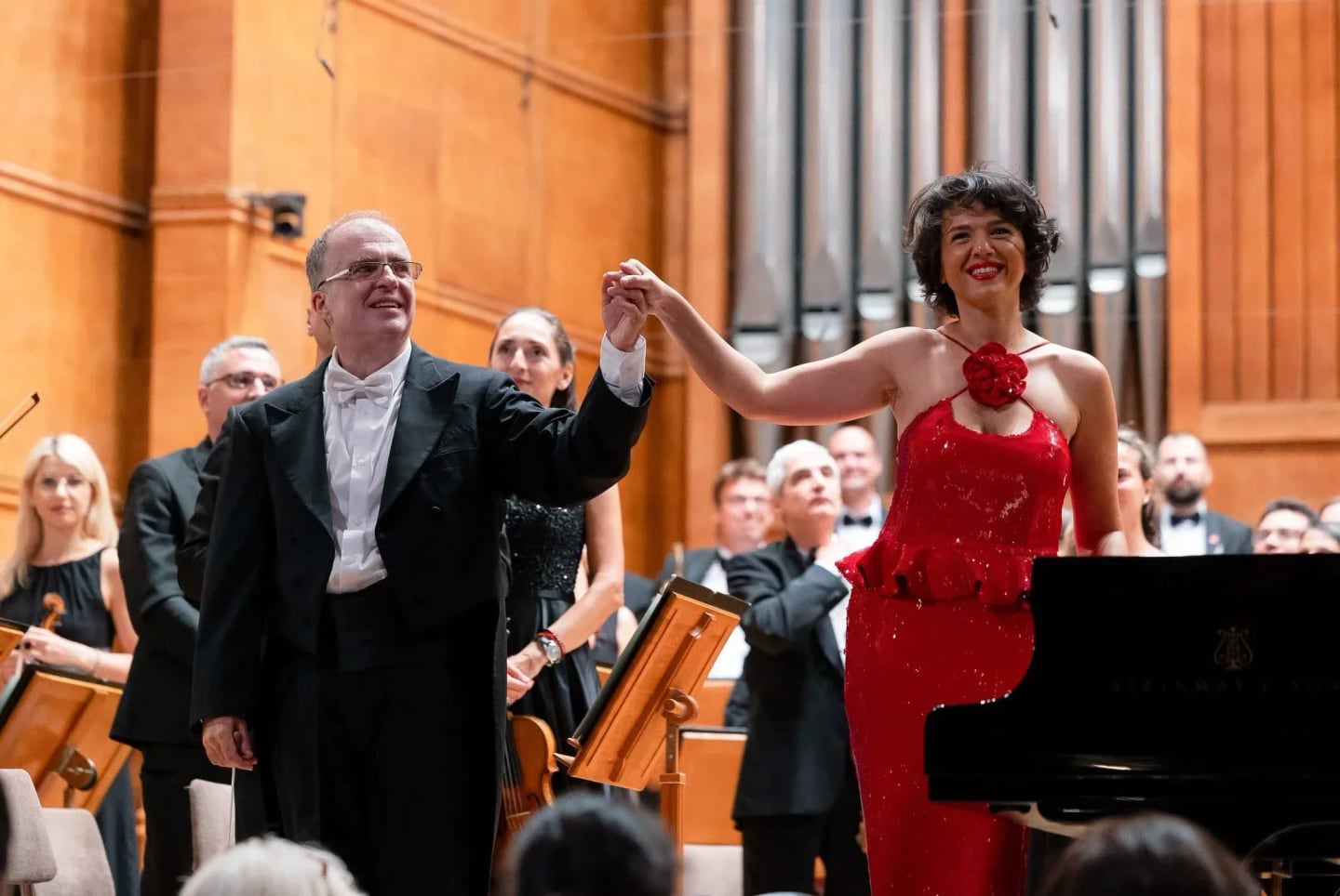 Снимка от концерт: Хатия Буниатишвили и Найден Тодоров (03.09.2026)