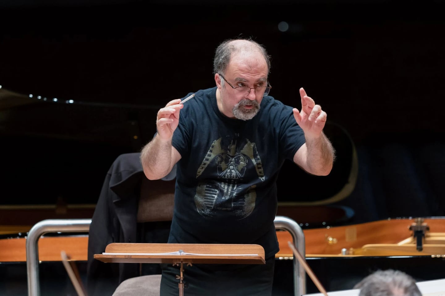 Concert photo: Katia and Marielle Labèque under the baton of Nayden Todorov (02.04.2023)
