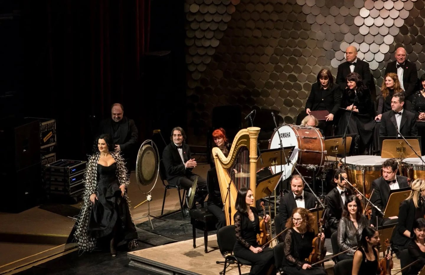 Concert photo: Angela Gheorghiu, Nayden Todorov & Sofia Philharmonic (25.02.2019)