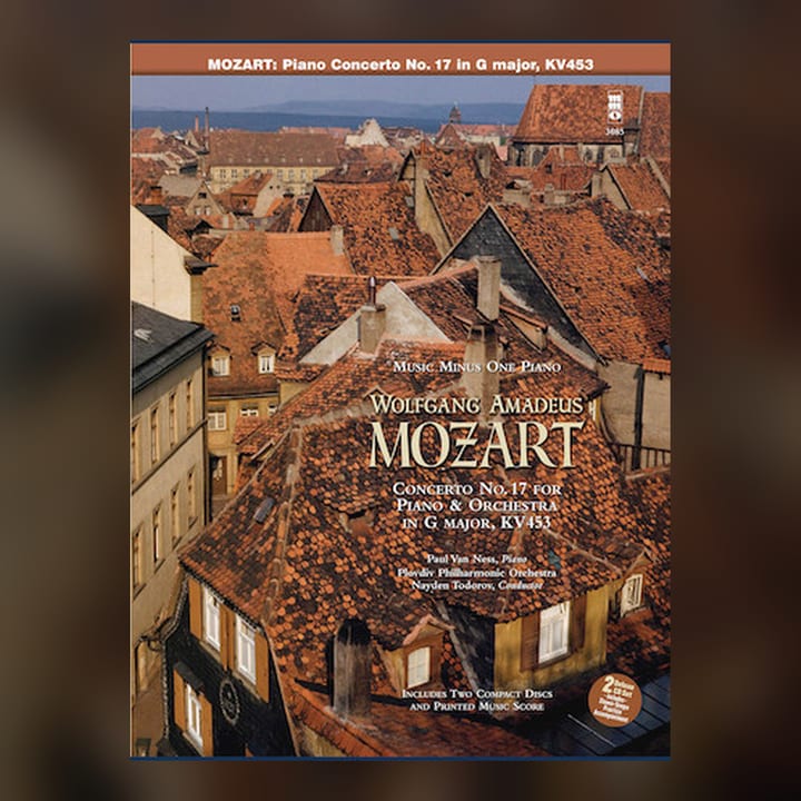Wolfgang Amadeus Mozart — Piano Concerto no. 17 in G major, K. 453 cover