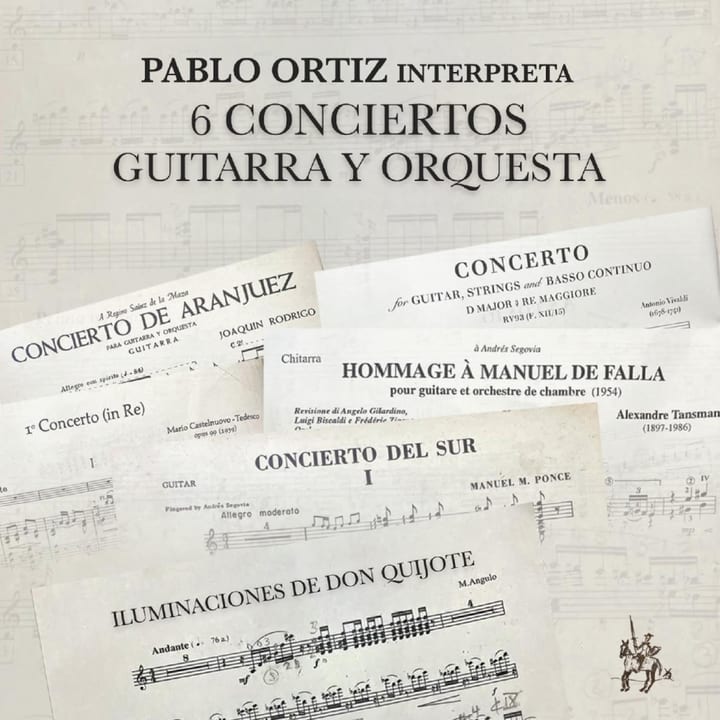 Mario Castelnuovo-Tedesco — Guitar Concerto no. 1 in D major, op. 99 cover