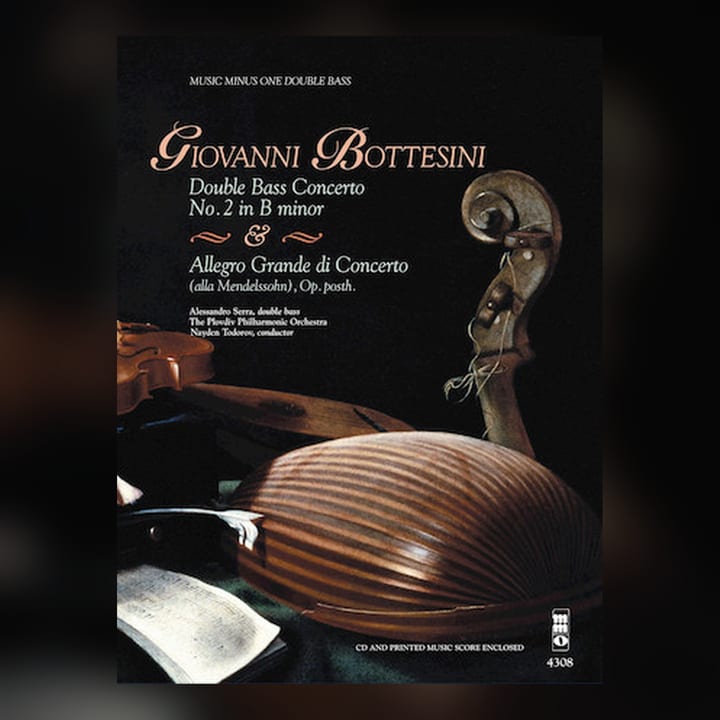 Giovanni Bottesini — Double bass Concerto no. 2 in B minor cover