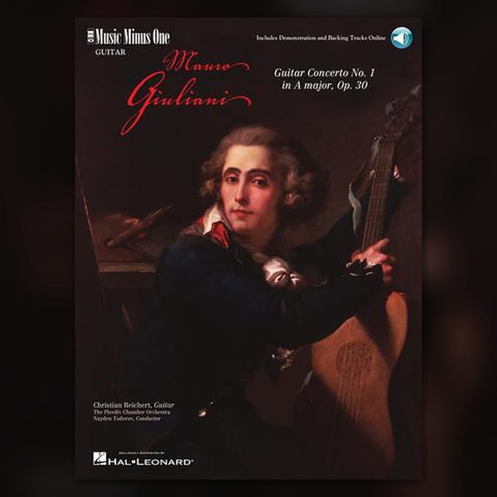 Обложка на Mauro Giuliani — Guitar Concerto no. 1 in A major, op. 30