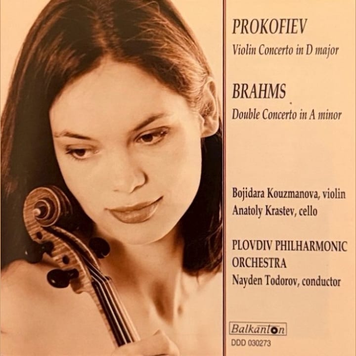 Обложка на Sergei Prokofiev — Violin Concerto no. 1 in D major, op. 19