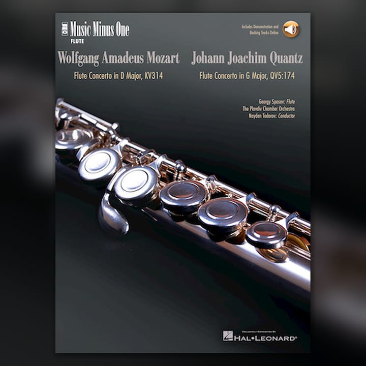 Wolfgang Amadeus Mozart — Flute Concerto no. 2 in D major, K. 314 cover