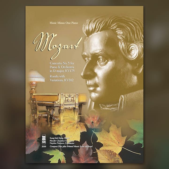 Wolfgang Amadeus Mozart — Rondo in D major, K. 382 cover