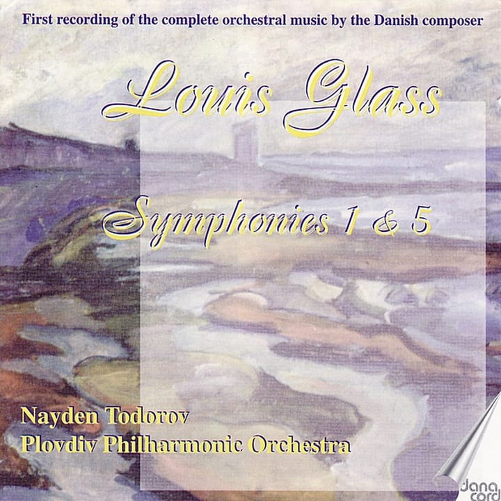 Louis Glass — Symphony no. 5 cover