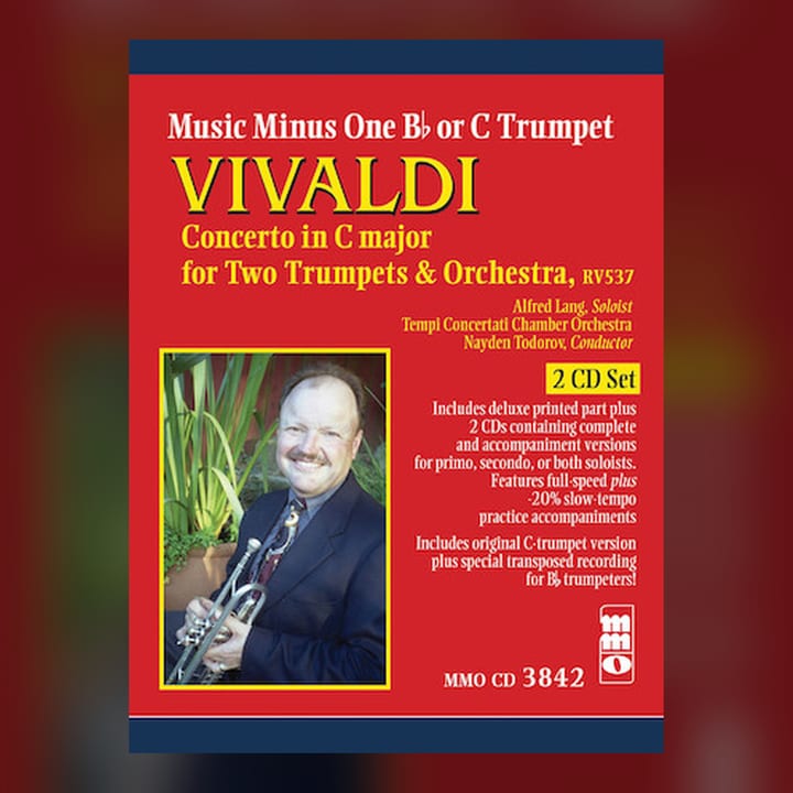 Обложка на Antonio Vivaldi — Concerto for Two Trumpets in C major, RV537