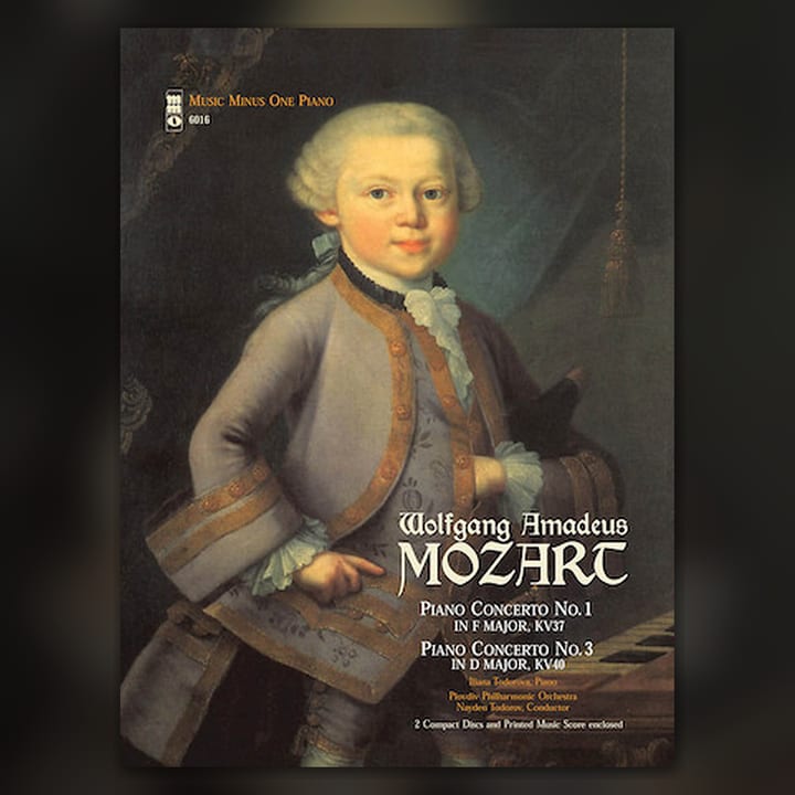 Обложка на Wolfgang Amadeus Mozart — Piano Concerto no. 3 in D major, K. 40
